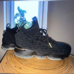 Lebron 15 2017 Black Gold